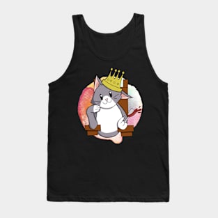 Cat King Tank Top